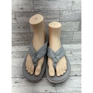 Clarks Cloudsteppers Shoes Womens Size 9M Cushion Soft Sandals Flip Flops EU 40